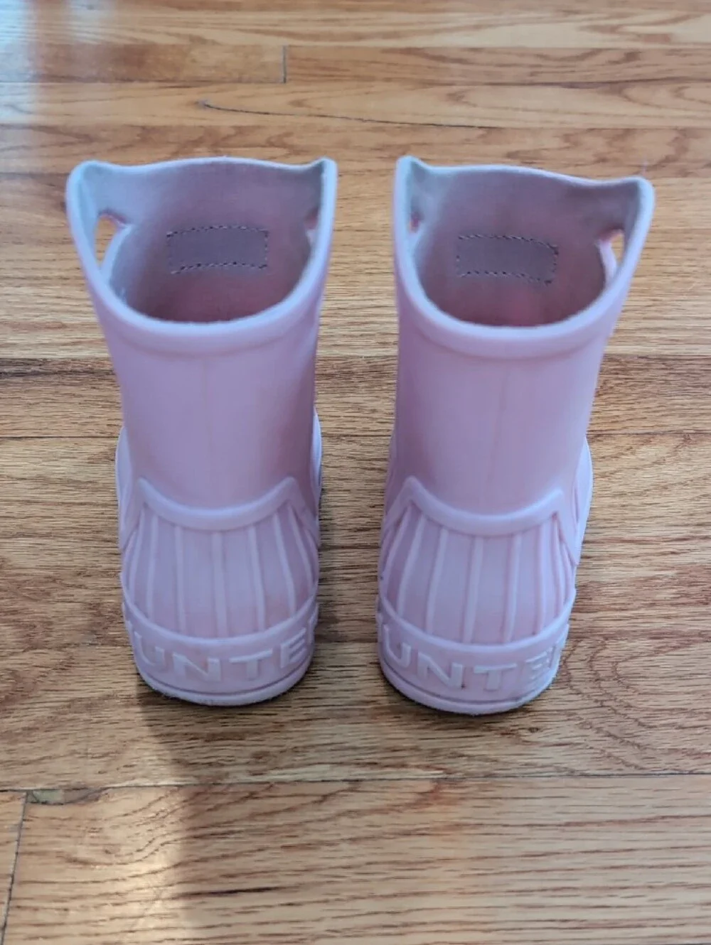 Hunter Kids Pink Georgey Rain Boots
